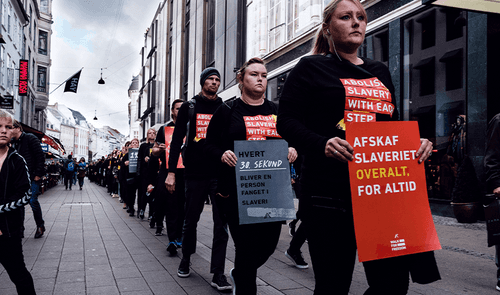 Demonstration mod menneskehandel