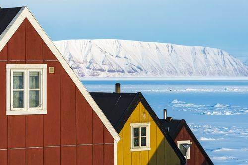 Huse i Grønland