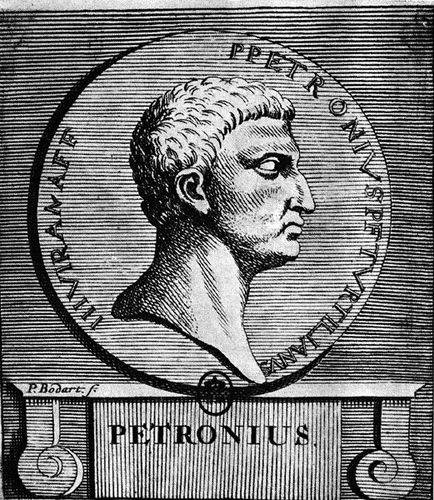 Tegninng fra 1700-tallet af Gaius Petronius
