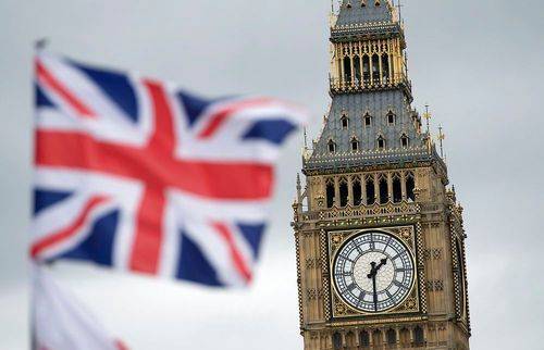 Union Jack foran Big Ben