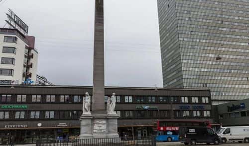 Frihedsstøtten på Vesterbrogade i København