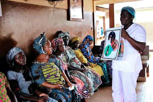 sundhedsklinik i Benin