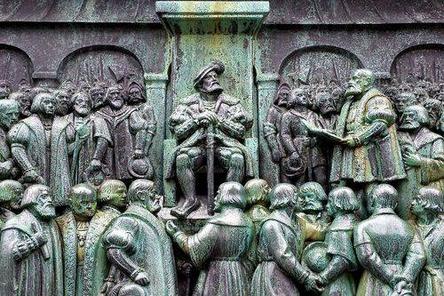 Reformationsmonumentet med Christian den tredje