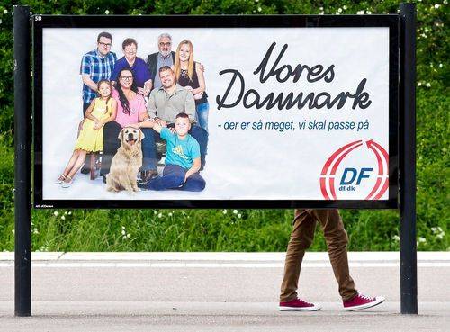 plakat fra dansk folkeparti