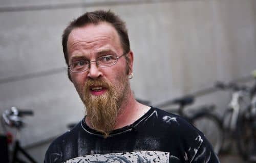 Ansigtet af dovne Robert