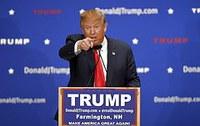 Vinderen af det amerikanske præsidentvalg i 2016 Donald Trump. Her ved et vælgermøde i New Hampshire den 25. januar 2016.