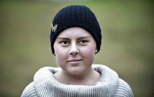 Dina Plesner, 21 år, opereret for blodkræft med stamcelletransplantation fra navlesnorsblod.
