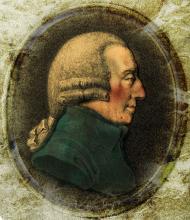 Adam Smith (1723-1790), britisk filosof og pioner inden for politisk økonomi. Forfatter til 'Nationernes velstand' fra 1776.