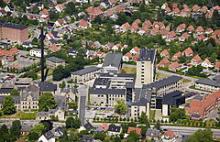 Amtssygehuset i Roskilde blev taget i brug 1. april 1857. Efter koleraepidemien i København opstod idéen om at indrette et sådant hospital.