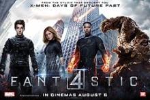 Plakat til filmen Fantastic Four der har biografpremiere den 8. august 2015.