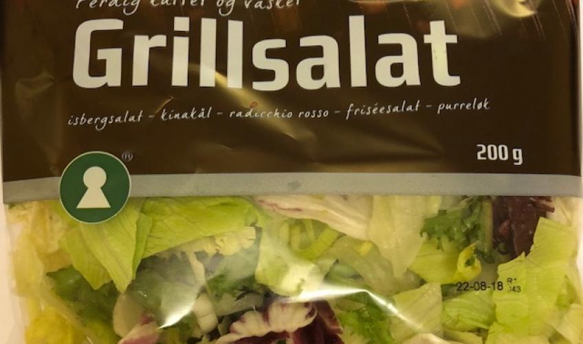 salat i plastpose