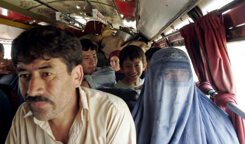 afghanske flygtninge vender hjem